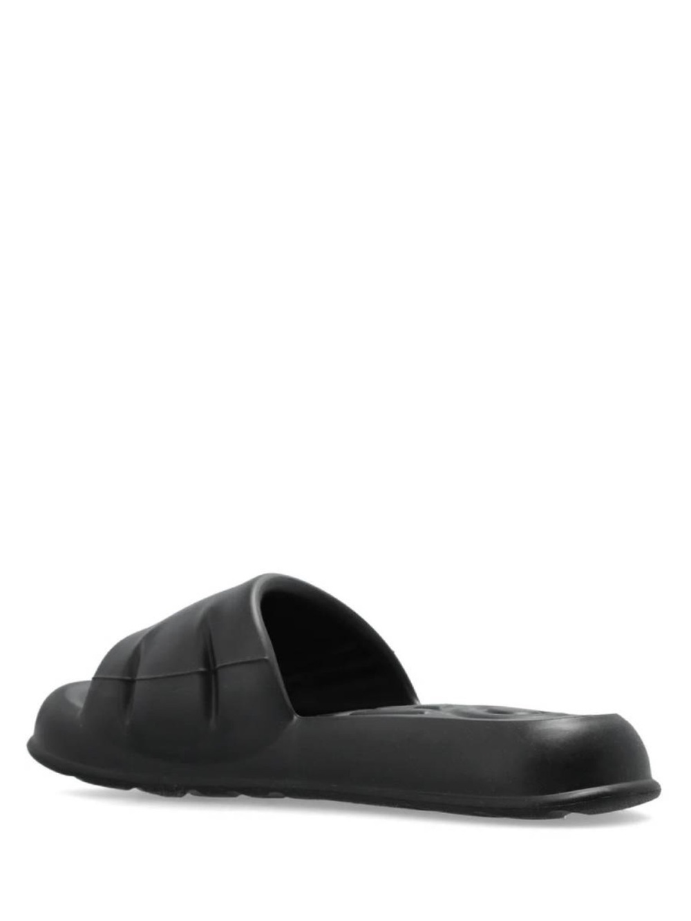 Kenzo Unisex Black Rubber Slide Sandals with Logo Accent - Picture 3 of 7
